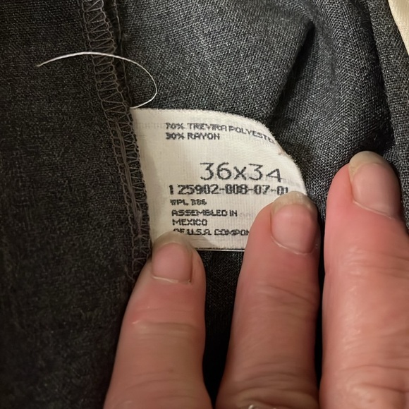 GUC Reed St James grey pants size 36x34 - Picture 5 of 6